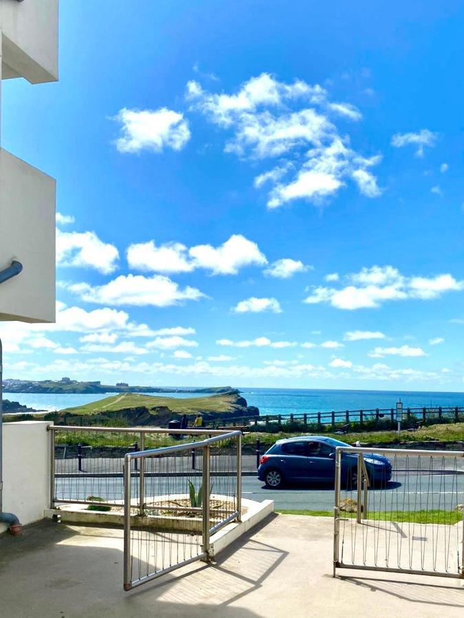 Seaview, Luxury Apartment, 2 Min Walk To Porth Beach Newquay  Exterior photo